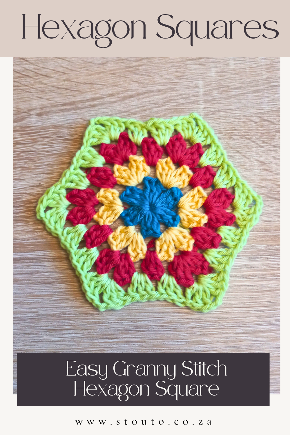 Easy Granny Stitch Hexagon Free Online Pattern