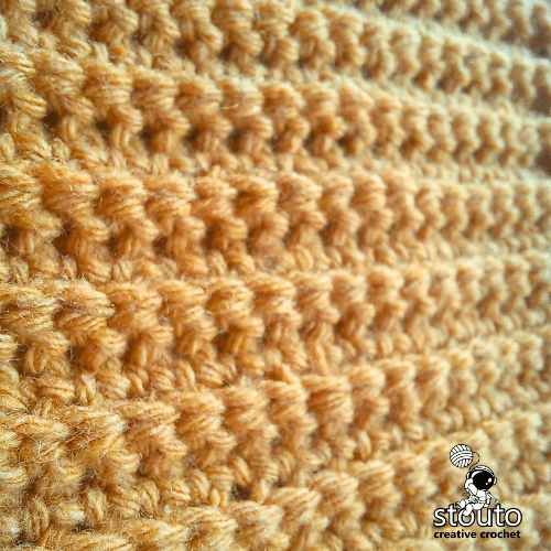 Back Loop Only (BLO) - Step-by-Step Crochet Instructions (sc, hdc, dc)