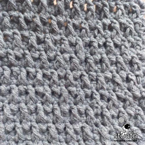 Alpine Stitch Step-by-Step Tutorial (US terms)