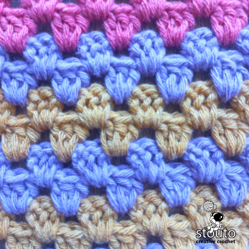 Granny Stripe Stitch – Step-by-Step Beginner Guide