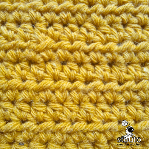 How to make the half double crochet stitch