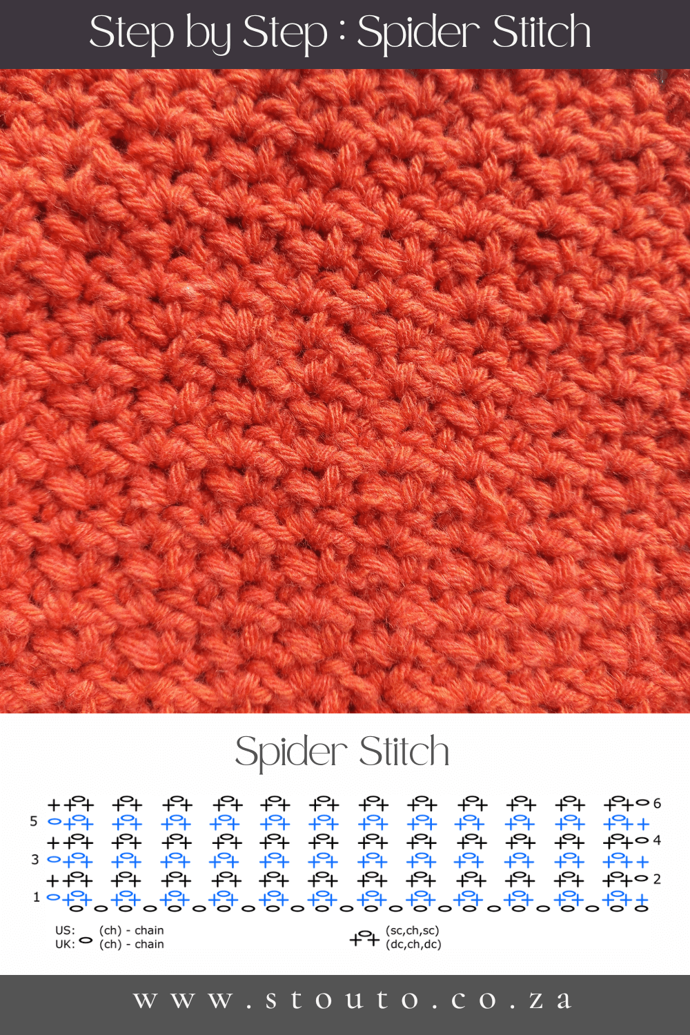 Beginner’s Guide to the Crochet Spider Stitch