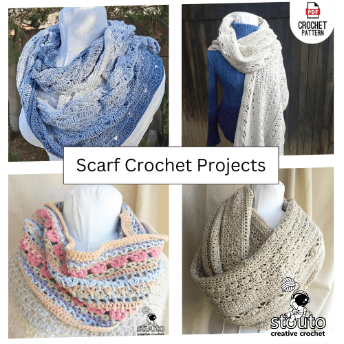 Crochet scarf patterns for winter and fashion wear