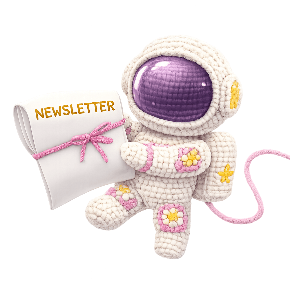 Join the Stouto Crochet Newsletter for news, free patterns and more