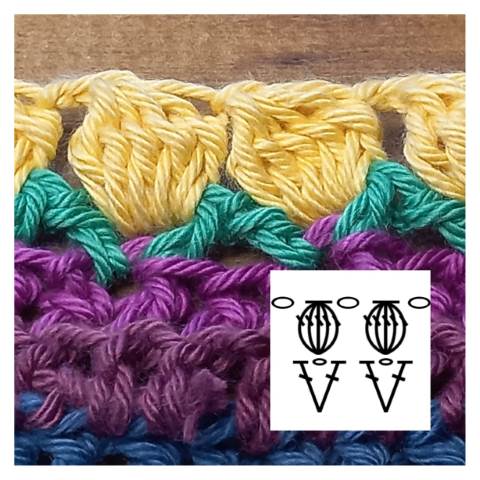 Diffrent flower crochet stitches tutorial