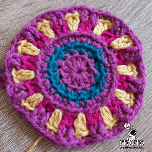 Gazania Photo Tutorial in PDF Pattern R6