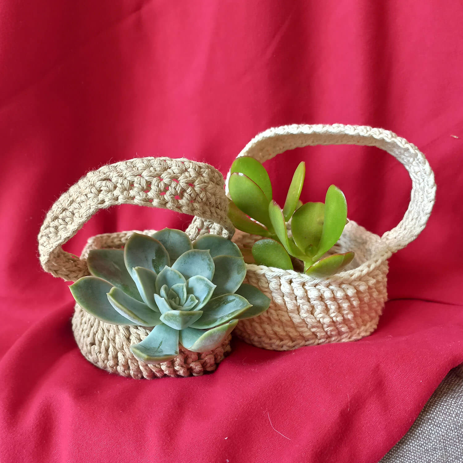 what Can you use mini crochet baskets for ?