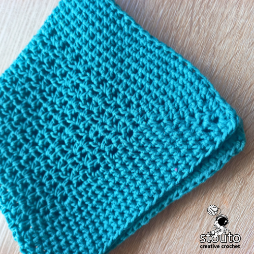 Spider Stitch Washcloth Complete Step by Step Crochet Tutorial