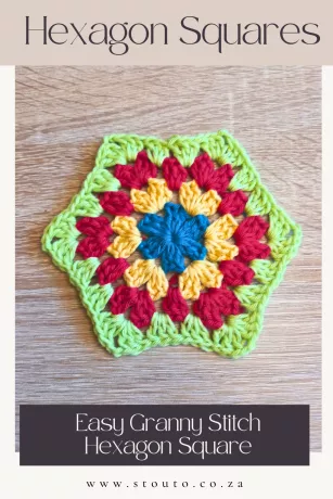 Easy Granny Stitch Hexagon Free Online Pattern