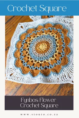 Crochet a stunning African fynbos flower granny square with this free pattern. Perfect for blankets, bags, and home décor projects. Includes step-by-step instructions and beginner-friendly guidance.