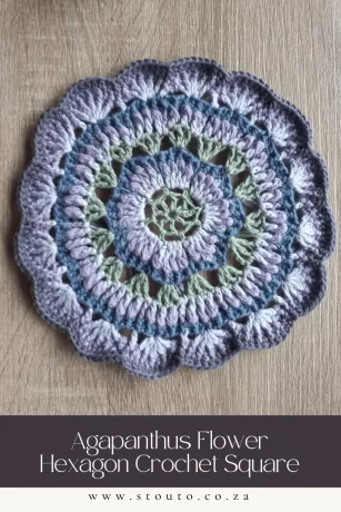 Flower Crochet Pattern: Agapanthus Flower Design