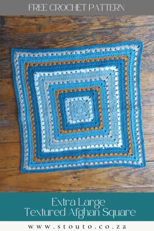 Generous 48×48cm size means fewer squares and faster blanket assembly. Features ch-2 corners, balanced stitch growth, and elegant texture. Great for throws, bedspreads, and decorative pieces.s