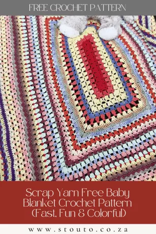 Easy Crochet Stitch Sampler Baby Blanket