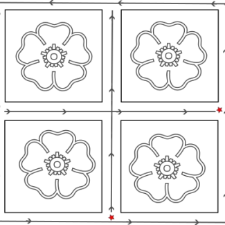 Join the Squares directional diagram