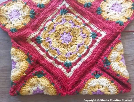 joined crochet squares