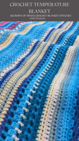 Make the perfect crochet blanket for any time of this year witch it up for a mood blanket