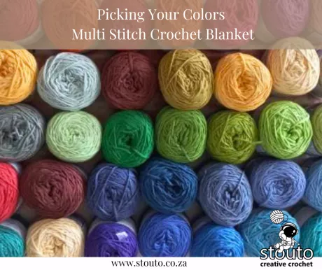 Picking Your Colors for a Beginner Stitch Sampler Blanket