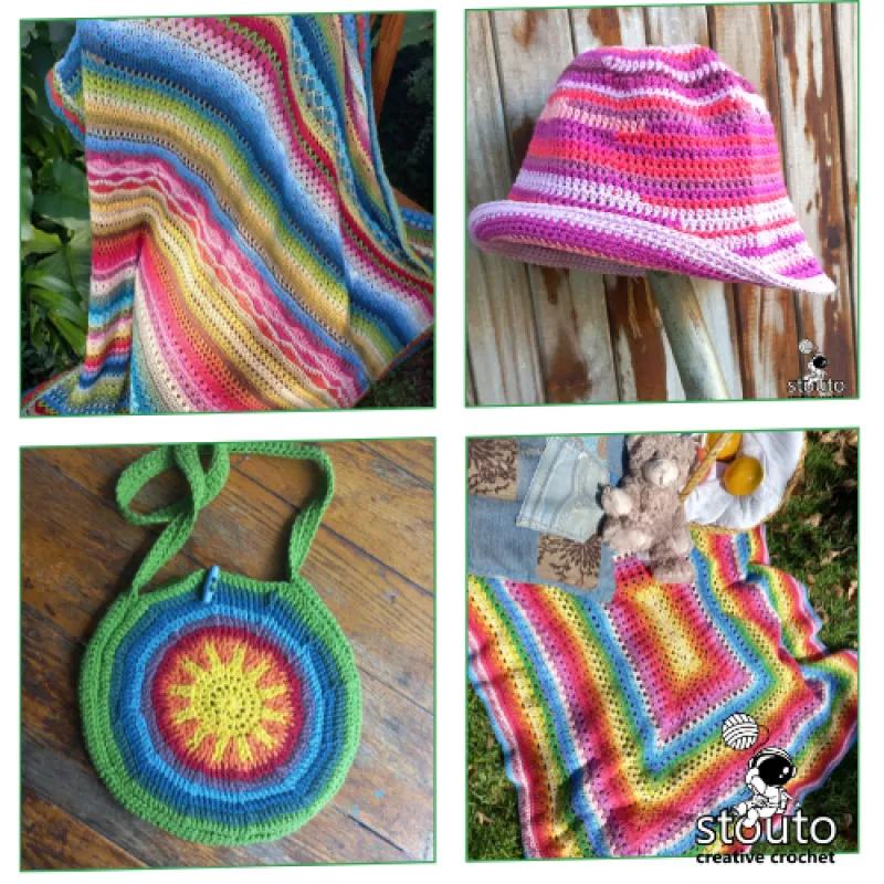 creative crochet scrap yarn projects