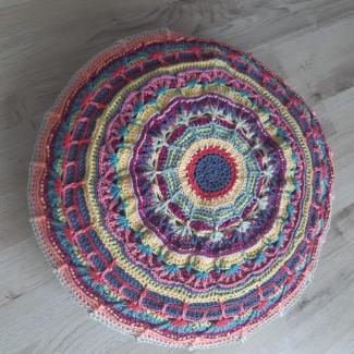 Crochet Pilliw case round