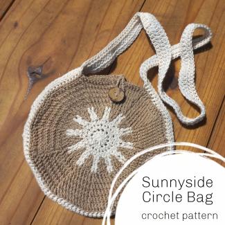 Sunnyside circle crochet bag Pattern 