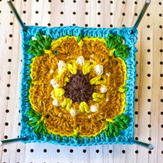 Cape daisy crochet flower 