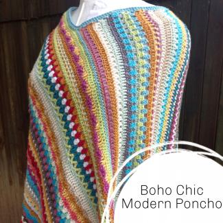 Detailed crochet poncho 
