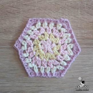 Easy Blanket Hexagon Square  