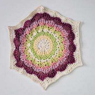 Protea Hexagon Crochet Pattern 