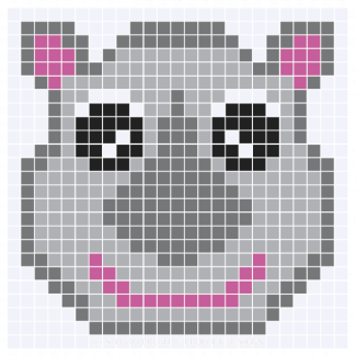C2C Graph for Baby Rhino Face 