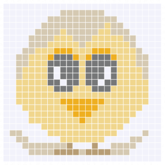 C2C Crochet Pattern - Cute Baby Chicken in shell 
