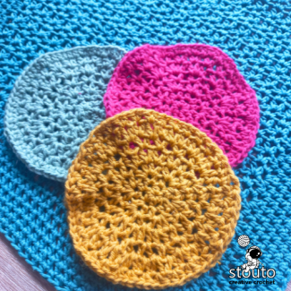 Spider Stitch Washcloth & Face Scrubbie Complete Crochet Tutorial