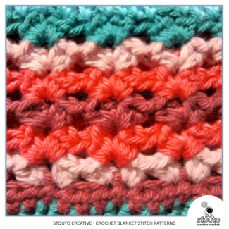 Easy Half Double Crochet Shell Crochet Blanket Pattern for Beginners