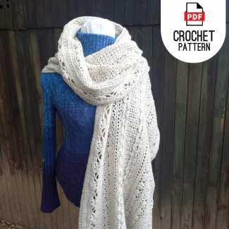 Soft and Cozy Crochet Scarf for Winter