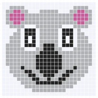 Koala Corner-to-corner crochet pattern