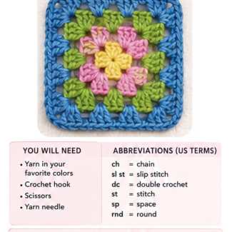 How to make a granny square basic what to do