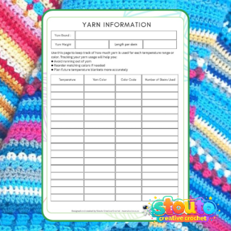 Keep track of your yarn all year long