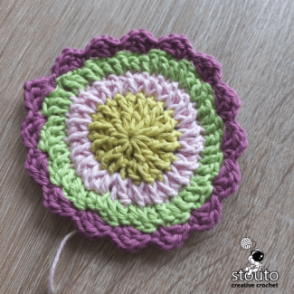 African Flower Patchwork Flowers Round 5