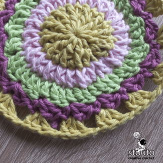 African Flower Patchwork Flowers Round 6