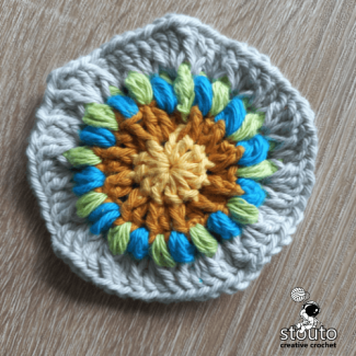 African Patchwork Square 4 Round 5