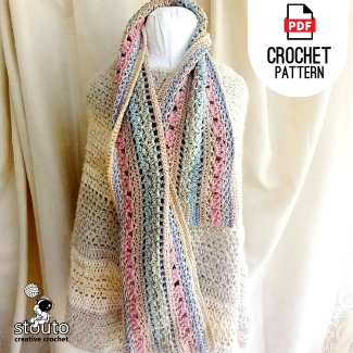 Crochet Scarf perfect winter project