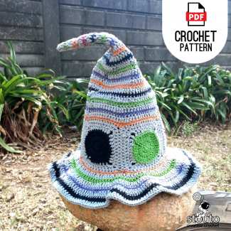 Purchase witches crochet hat from online store
