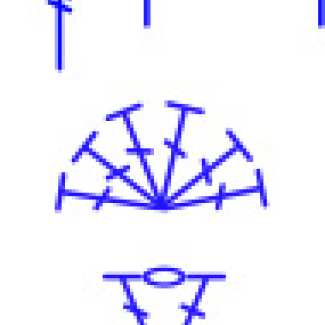 6 dc shell crochet stitch diagram