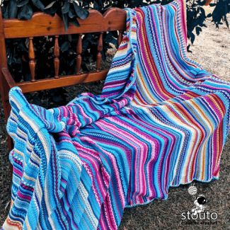 Explore temperature blanket crochet patterns, guides, tips tricks to make a success of your all year round crochet projects.