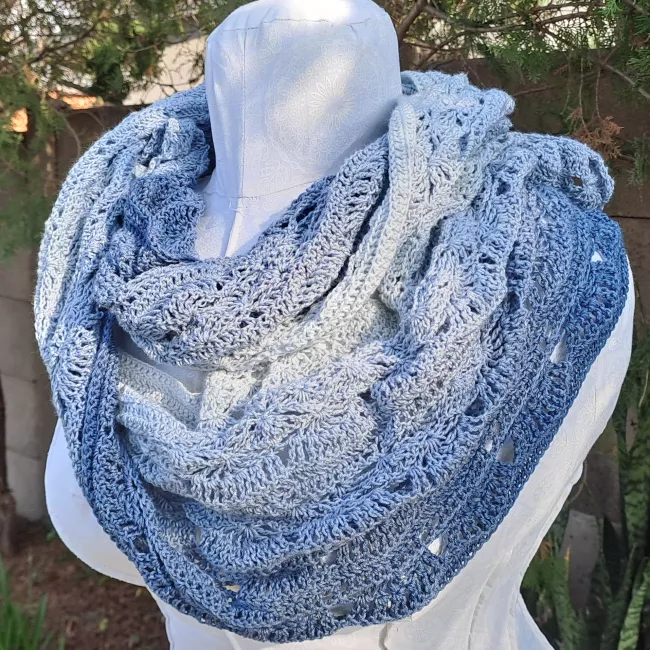 blue-silver-grey-lacey-crochet-scarf