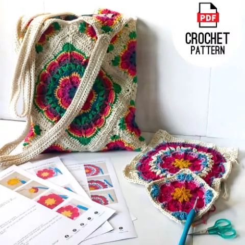 Full photo tutorial crazy daisy with full written instructions