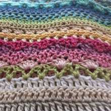 Rows 15–26 – Add Texture & Color – Foundation Rows - Free Stitch Sampler Blanket Pattern for Beginners