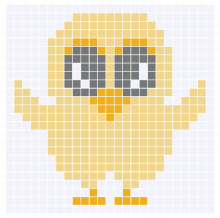 C2C Crochet Pattern - Cute Baby Chicken want a hug