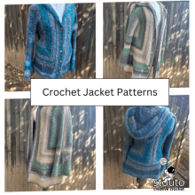 Crochet jacket patterns in modern wearable styles