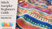 Crochet stitch samplers are perfect projects to learn and practise a variety of crochet stitches.