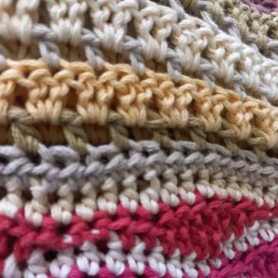 work two double crochets in the same sace